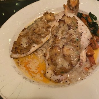 386 - Hogfish stuffed with crab - Salad Near Me - Palm Coast, Florida