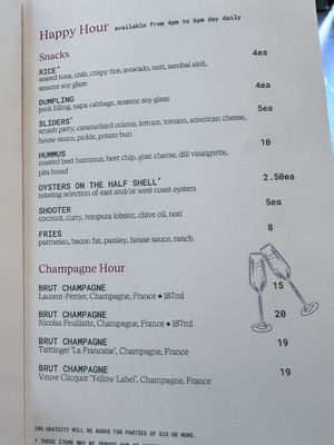 Menu photo 1 Call Me Pearl Denver, CO