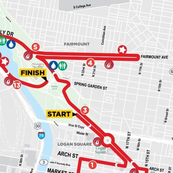 Rock 'n' Roll Marathon Series - 2016 route - Races & Competitions Near Me