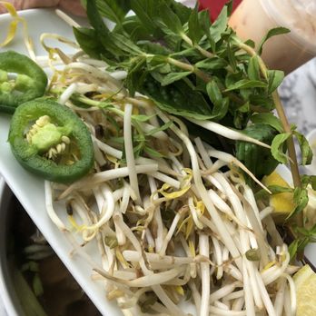Pho Drive Thru  - Not so fresh looking sprouts - Vietnamese Near Me - Orlando, Florida