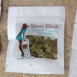 Farm Fresh Medical Marijuana Dispensary - Not crazy about the bags, but not a deal breaker : )