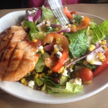 Bonefish Grill - GF Salmon Salad - Nice!! - Seafood Near Me - Orlando, Florida Bonefish Grill - GF Salmon Salad - Nice!! - Seafood Near Me - Orlando, Florida