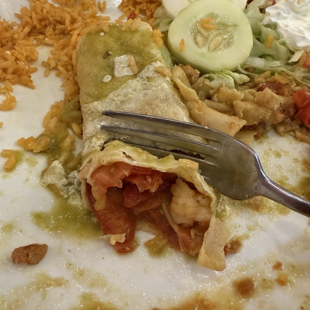 Limón y Sal - Shrimp enchiladas were all tomatoes! - Mexican Near Me - Louisville, Kentucky Limón y Sal - Shrimp enchiladas were all tomatoes! - Mexican Near Me - Louisville, Kentucky