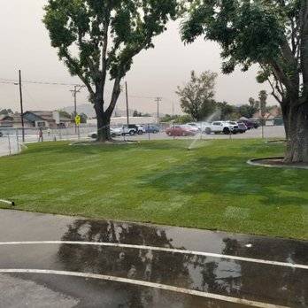 Advanced Landscape and Hydroseeding - Finish project at a kindergarten play area - Landscaping Near Me - Mentone, California Advanced Landscape and Hydroseeding - Finish project at a kindergarten play area - Landscaping Near Me - Mentone, California