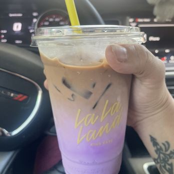 La La Land - Lavender bloom latte - Coffee & Tea Near Me - Dallas, Texas La La Land - Lavender bloom latte - Coffee & Tea Near Me - Dallas, Texas