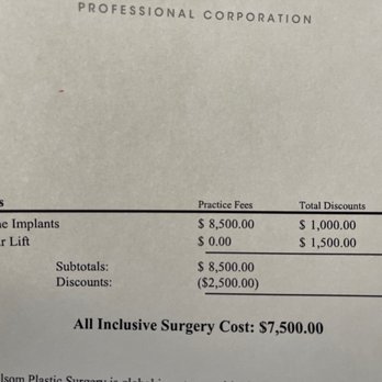 Folsom Plastic Surgery - STUPID PRICING AFTER PLAYING 10K! SO THEY COULD FIX AND DO WHAT THEY SAID THEY WOULD DO . - Laser Hair Removal Near Me - Folsom, California