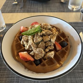 Trifecta - Chicken karaage and mochi waffle - Sushi Bars Near Me - San Jose, California Trifecta - Chicken karaage and mochi waffle - Sushi Bars Near Me - San Jose, California