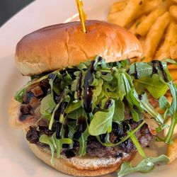 The 49th Food & Spirits - Prosciutto in a Pear Tree Burger (special)