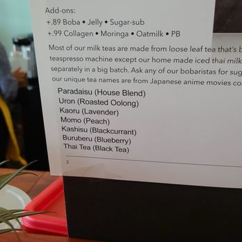 Paradise Boba Tea - Bubble Tea Near Me - Santa Fe, New Mexico