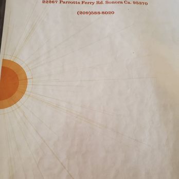 Mandy's Breakfast House - Menu cover - Breakfast & Brunch Near Me - Sonora, California