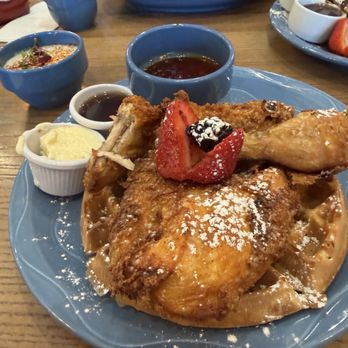 The Breakfast Club - Chicken and waffle. I love the gravy. - Breakfast & Brunch Near Me - Campbell, California The Breakfast Club - Chicken and waffle. I love the gravy. - Breakfast & Brunch Near Me - Campbell, California