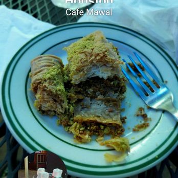 Cafe Mawal - Their baklava is out of this world! It's the best you can get in houston. Their hookahs are awesome too (starbuzz and everything). Love it! - Middle Eastern Near Me - Houston, Texas Cafe Mawal - Their baklava is out of this world! It's the best you can get in houston. Their hookahs are awesome too (starbuzz and everything). Love it! - Middle Eastern Near Me - Houston, Texas