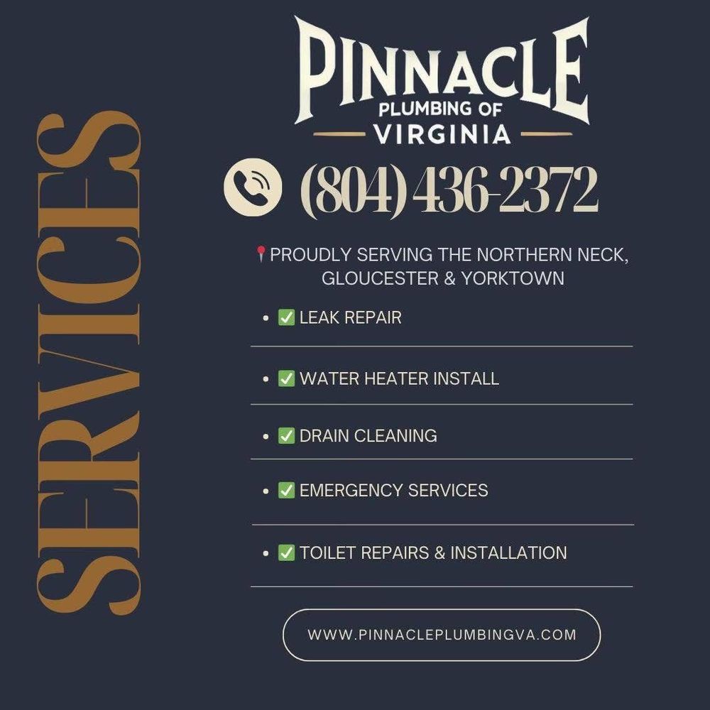 Slide of Pinnacle Plumbing of Virginia