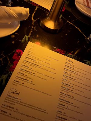 Menu photo 7 Tango Steak Moonachie, NJ