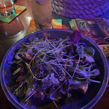 Kapu Bar - Tofu salad! Vegan! - Cocktail Bars Near Me - Petaluma, California