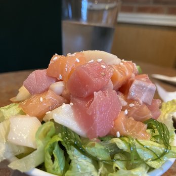 Kiriba Sushi - Sea Lover's Salad, akin to a poke bowl without rice - Japanese Near Me - Seattle, Washington