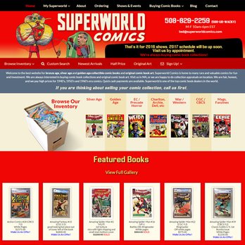 Becker Design Studio - Superworld Comics - Website Design and Development - Web Design Near Me - Fort Worth, Texas Becker Design Studio - Superworld Comics - Website Design and Development - Web Design Near Me - Fort Worth, Texas