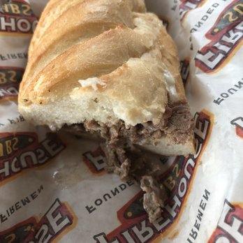Firehouse Subs - Firehouse Steak & Cheese Sub - Fast Food Near Me - Lithia Springs, Georgia Firehouse Subs - Firehouse Steak & Cheese Sub - Fast Food Near Me - Lithia Springs, Georgia