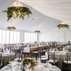 Elise Events - Dinner set up - we planned to eat outside until the weather changed 2 days prior and Elise Events made it look better than I dreamed!