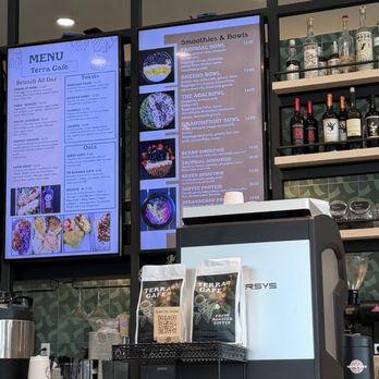 Terra Cafe - List of many options available. - Juice Bars & Smoothies Near Me - San Antonio, Texas Terra Cafe - List of many options available. - Juice Bars & Smoothies Near Me - San Antonio, Texas