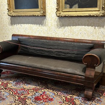 Edwards Place - Abe & Mary Todd's courting couch - Museums Near Me - Springfield, Illinois