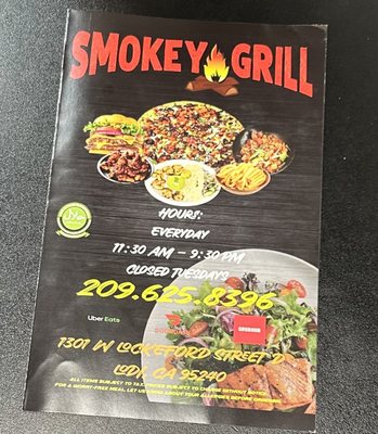 Menu photo 7 Smokey Grill Lodi, CA Menu photo 7 Smokey Grill Lodi, CA