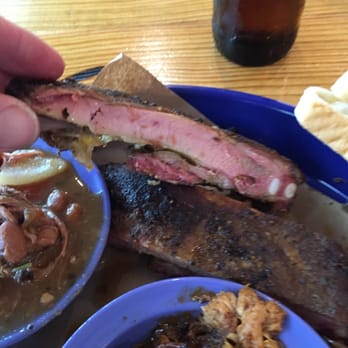 Blanco BBQ - Decent looking rib but no flavor. - Barbeque Near Me - San Antonio, Texas