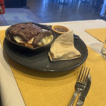 Brekki Brekki - Steak hash over easy. - Breakfast & Brunch Near Me - Albuquerque, New Mexico