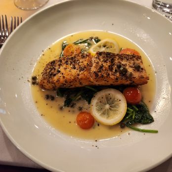 Amarone NY - The grilled salmon at Amarone - Italian Near Me - New York, New York