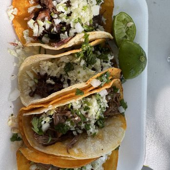 Taqueria Rosita - Two cabeza and two birria tacos. - Food Trucks Near Me - Tucson, Arizona Taqueria Rosita - Two cabeza and two birria tacos. - Food Trucks Near Me - Tucson, Arizona