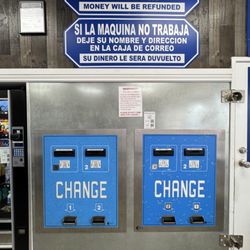 Sparklean Laundry - Change machines