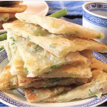 Umami Noodle Bar - The way scallion pancakes should look - not like that tortilla chip. - Noodles Near Me - Bangor, Maine