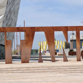 Titanic Belfast - "Titanic" signage - Museums Near Me - Belfast, LSB