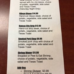 Katarina's Homestyle Cafe - Tonight's special-will let you know how that Prime rib is after
