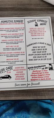 Menu photo 3 Edison Depot Edison, OH