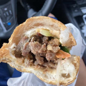 Viet Kitchen - pho & bánh mi - Innards of the grillled pork bahn mi - Vietnamese Near Me - Madison, Wisconsin Viet Kitchen - pho & bánh mi - Innards of the grillled pork bahn mi - Vietnamese Near Me - Madison, Wisconsin