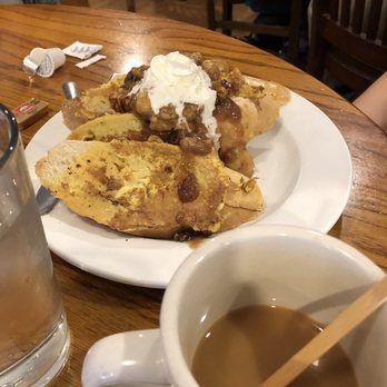Gillie's Cuisine - The second option for banana walnut French toast made with sliced baguette. - Seafood Near Me - Blacksburg, Virginia