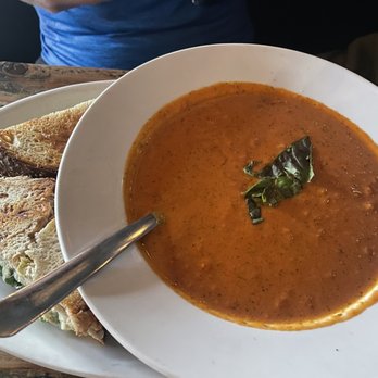 Perfect Pear Bistro - Tomato Basil soup - New American Near Me - Tempe, Arizona Perfect Pear Bistro - Tomato Basil soup - New American Near Me - Tempe, Arizona