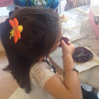 Georgetown Cupcake - My cutiepie niece stuffing her face - Cupcakes Near Me - Washington, DC, District of Columbia