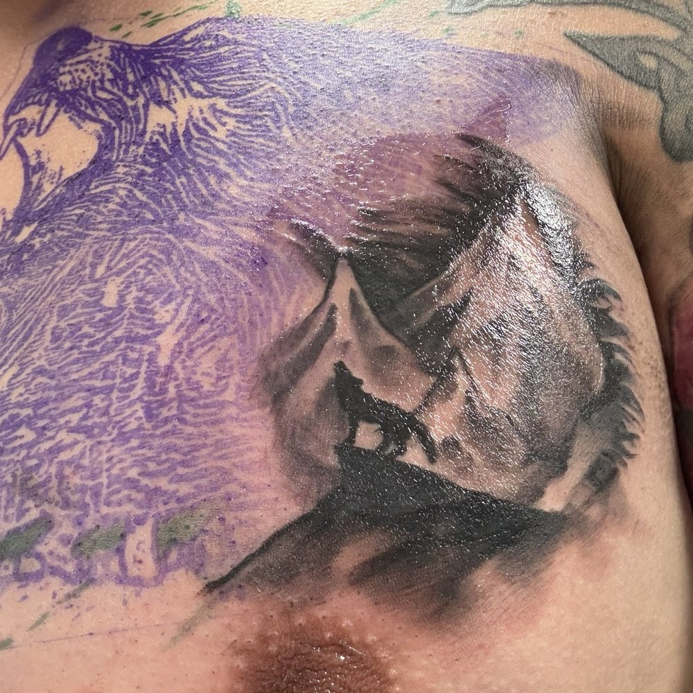 Green Apple Tattoo - Peeks on Peeks - Tattoo Near Me - Island Park, New York Green Apple Tattoo - Peeks on Peeks - Tattoo Near Me - Island Park, New York