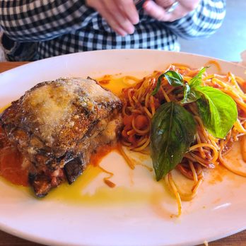 Taverna - Egg parm...nah!!  Under seasoned is an understatement. - Italian Near Me - Dallas, Texas