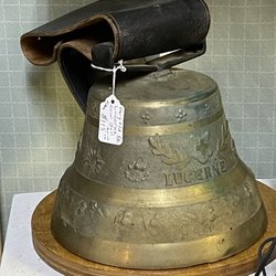 Trade Fair Mall - Still wish this HUGE Lucerne livestock/bull bell had gone home with me. If you like it...buy it!