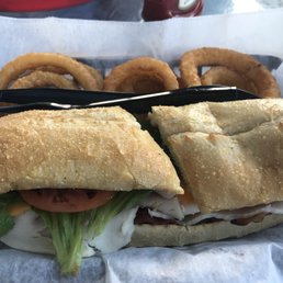 Turkey club hoagie- was fine