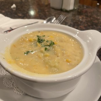 Mimi's Cafe - Bowl of Corn Chowder - Breakfast & Brunch Near Me - Tustin, California