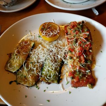 Olive Garden Italian Restaurant - Salmon Piccata - Italian Near Me - Springfield, Pennsylvania
