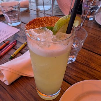 Mission Rock Resort - Pineapple Express mocktail - Seafood Near Me - San Francisco, California Mission Rock Resort - Pineapple Express mocktail - Seafood Near Me - San Francisco, California