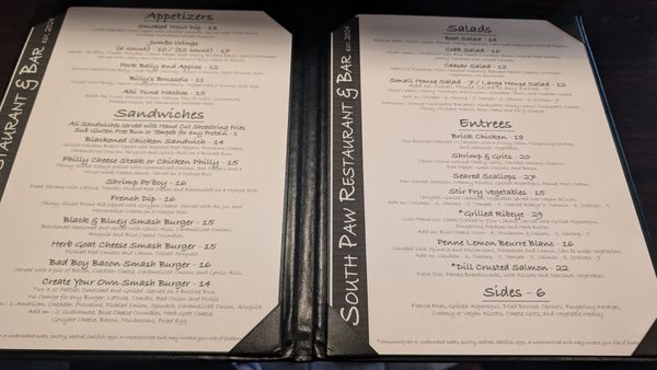 Menu photo 7 South Paw AVL Asheville, NC Menu photo 7 South Paw AVL Asheville, NC