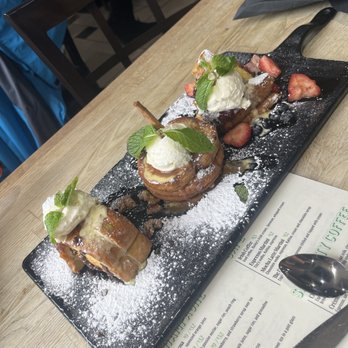 Green Eggs Café - French toast flight - Breakfast & Brunch Near Me - Philadelphia, Pennsylvania Green Eggs Café - French toast flight - Breakfast & Brunch Near Me - Philadelphia, Pennsylvania