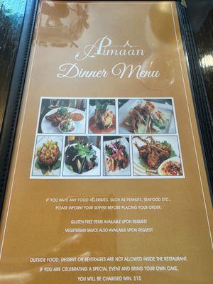 Menu photo 1 Pimaan Thai Restaurant Emerson, NJ Menu photo 1 Pimaan Thai Restaurant Emerson, NJ