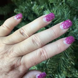 Fantasy Nails - Three weeks later and they still look good!